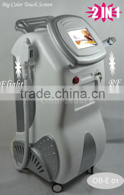Super power multifunctional ipl rf elight beauty machine with 2 handles OB-E 01