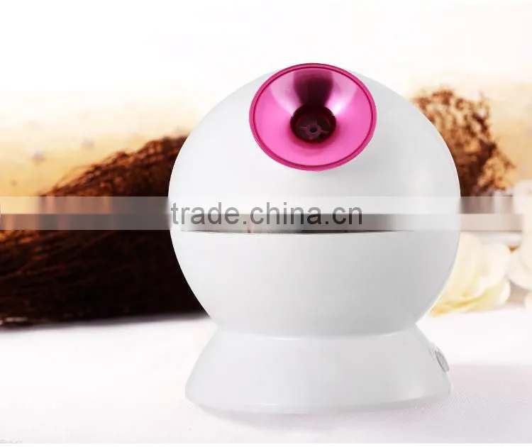 2016 Best Home use HOT& COLD Dual spraying mist facial steamer /hair steamer for moisturizing