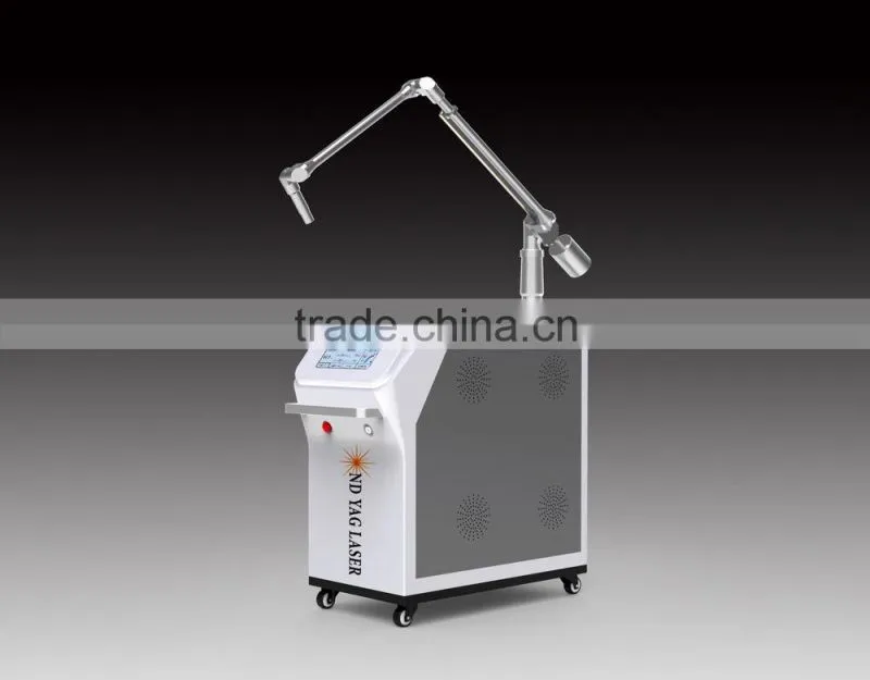 new distributor wanted q switched nd yag laser price/q switched nd yag laser spot size adjustable/Korean laser metal arm