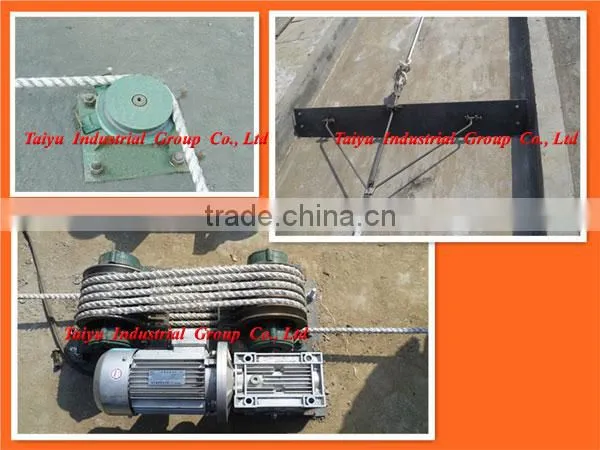 TAIYU save labor cost and easy clean poultry manure cleaning scraper