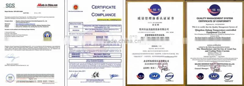 poultry farm heavy duty exhaust fan ventilating fan with CE certificate