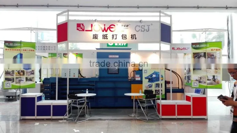 High quality more than 20 years factory supply double cylinder plastic baler machine