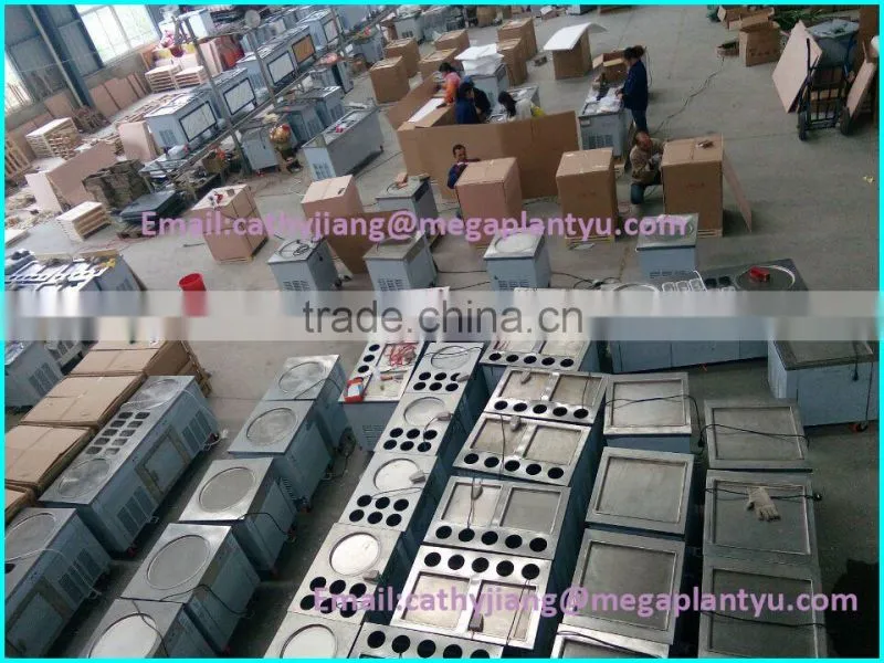 Double Pan Ice Curl Machine Fry Ice Cream Roll Machine for sale price