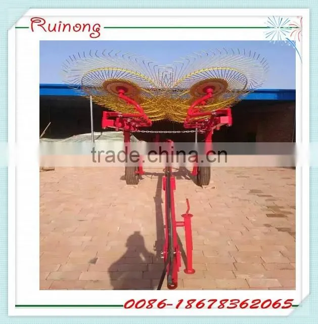 3 point hitch finger wheel hay rake