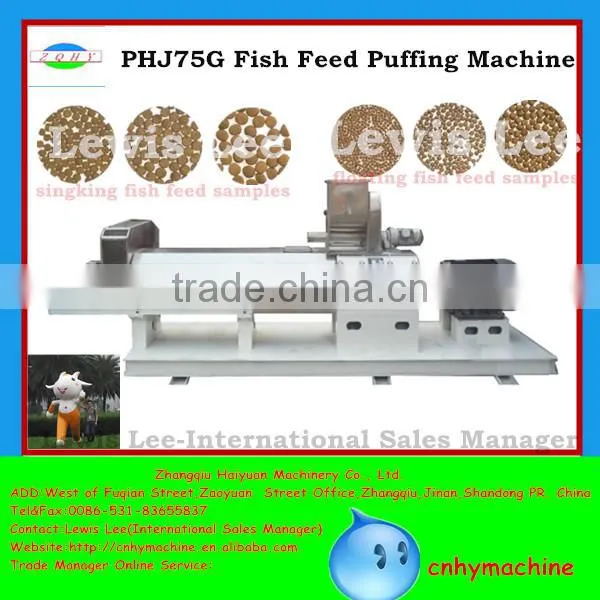 Zhangqiu Haiyuan snack food double extruder machine with CE/ISO Certificate