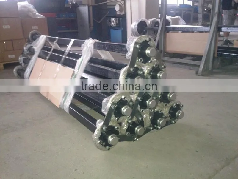 6T Braked tractor trailer axle