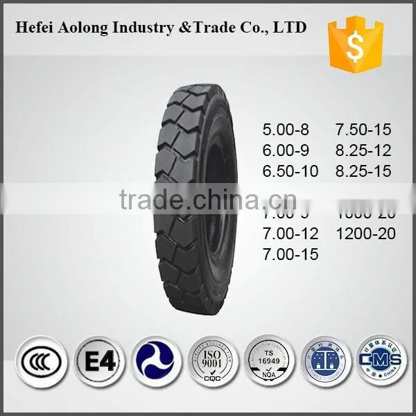 Top brand China solid forklift tire 7.00-9 for sale