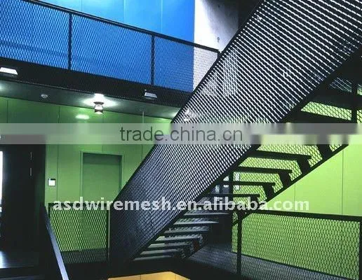 galvanized expanded metal fence