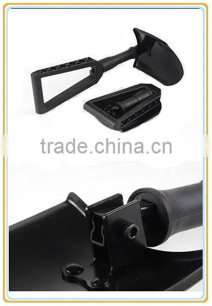 foldable shovel with nylon handle