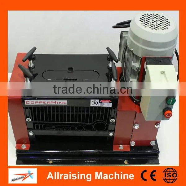 good quality high speed copper wire cutting machine / copper wire recycling machine