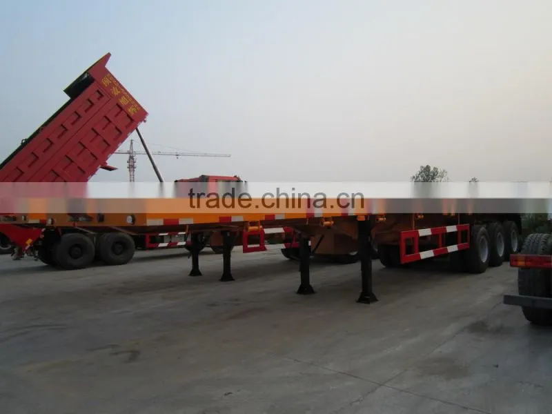 40 TONS FLATBED SEMI TRAILER