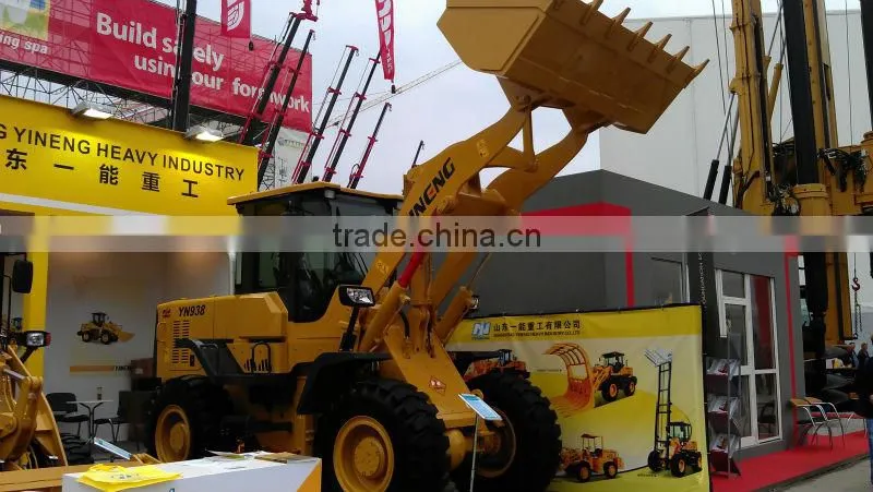 3T mini wheel loader (3000kg+Deutz engine+BS428 transmission+Joystick control+Heavier chassis)