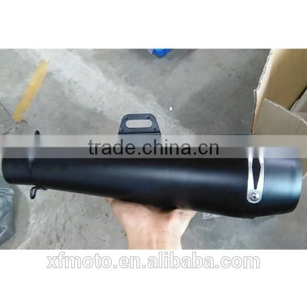 Exhaust Muffler Pipe Slip For M4 Universal Motocycle GP Mount Slip On system BLACK