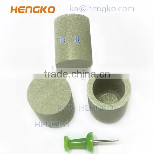 Powder sintered stainless steel water filter housing