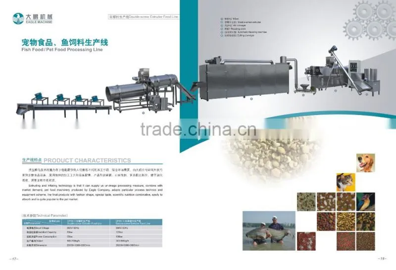 New Condition and Engineers available to service machinery overseas After-sales Service Provided dog food pellet making machine