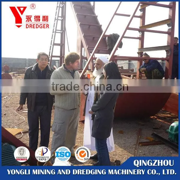 New machinery bucket wheel dredger