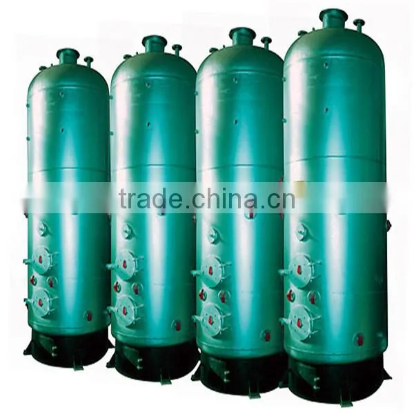 Wood fired steam boiler