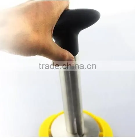 Stainless steel Pineapple Slicer with Wedger , pineapple peeler corer slicer , pineapple corer slicer