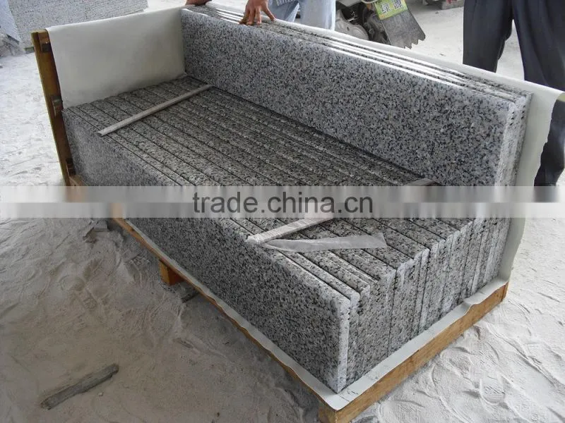 Guangze Red G686 polished granite stair