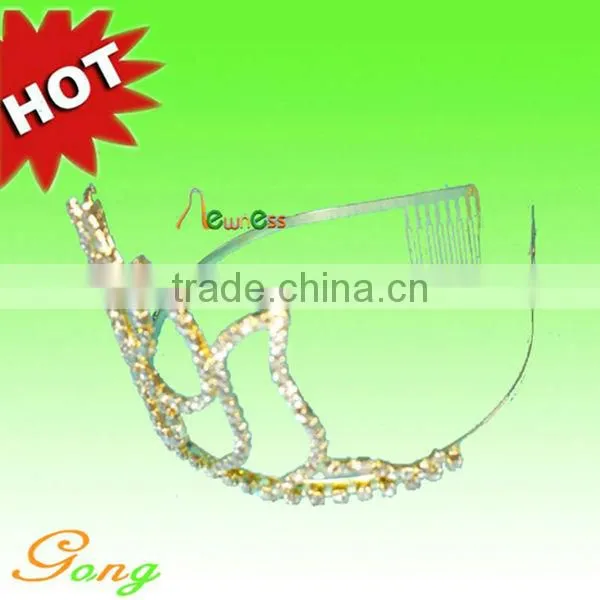 Fashion Feather Princess Tiara