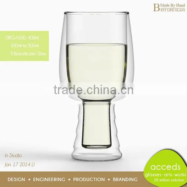 Custom Crystal Fancy Beer Mug
