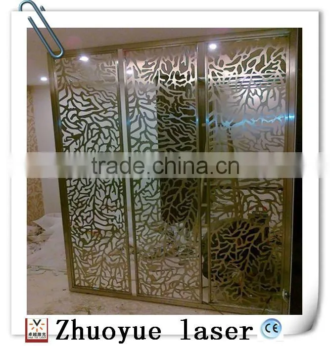 Australia style laser cutting rusty screen for outdoor privacy/laser cutting service