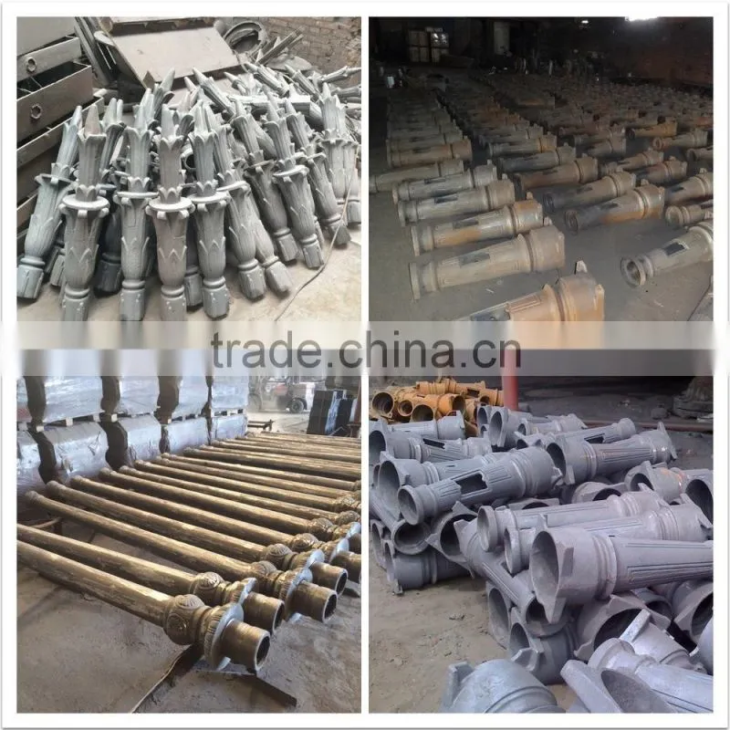 Alibaba Trade assurance cast iron lighting column decorative lighting pole