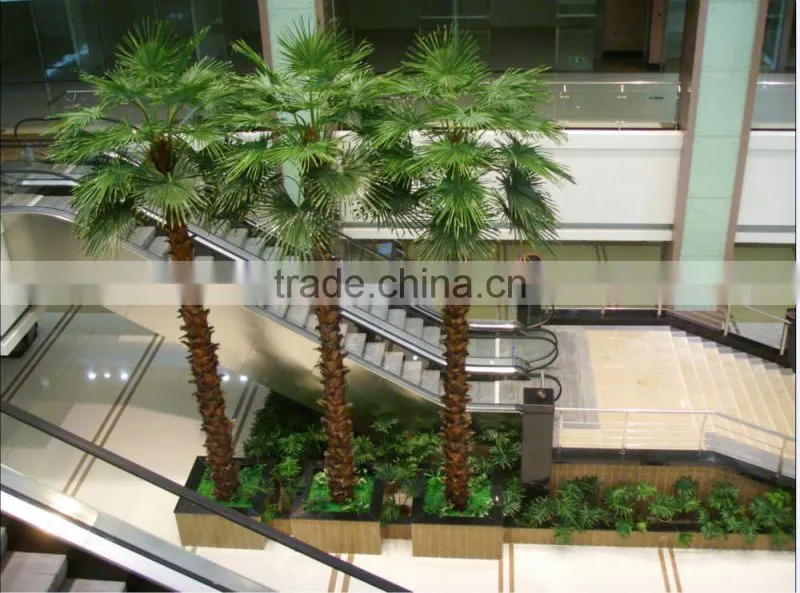 artificial palm tree fiberglass coconut tree sale fake tree