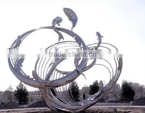 big size stainless steel sculpture