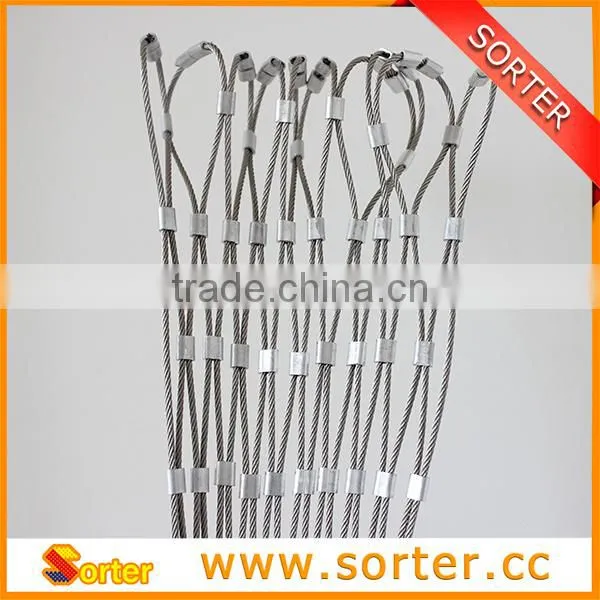 100% stainless steel anti bird protection netting