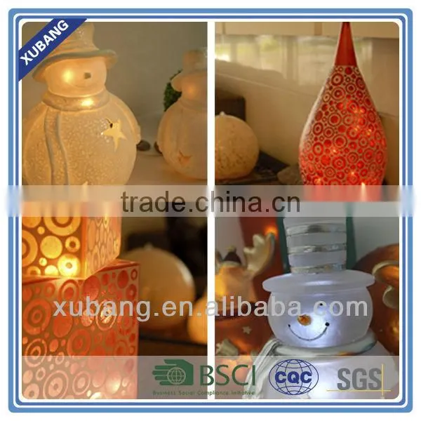 christmas lighting snowman decoration