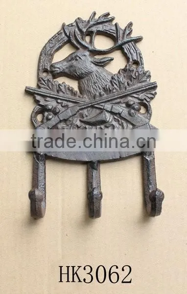 cast iron wall star hooks