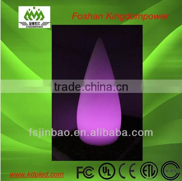 rechargeable led medium rocket remote control lamp