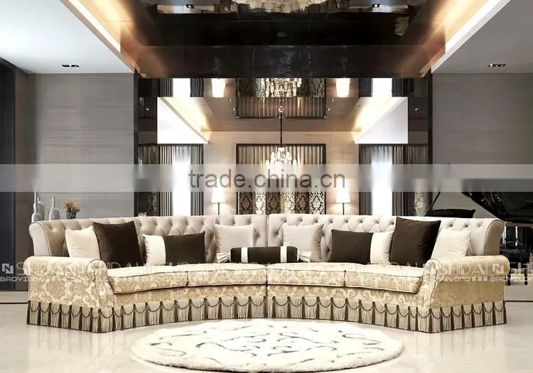 Upholstered Fabric Sofa Set Chesterfield Sofa G1123
