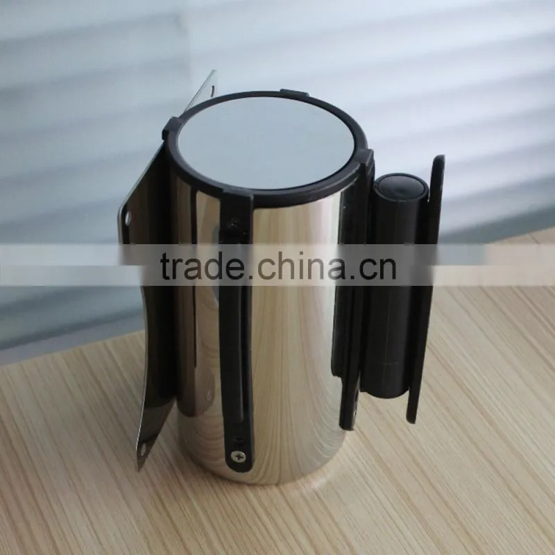 wall mounted retractable belt barrier 10m