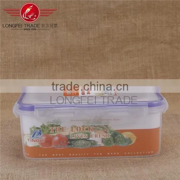 Kitchenware BPA Free Plastic Storage Box, Airtight Perservation Box, Crisper
