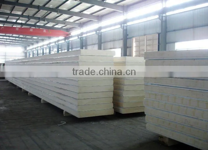 pu sandwich board for cold storage