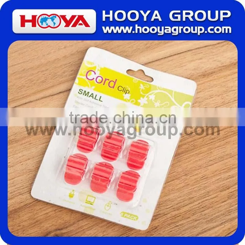 6PCS PP Cord Clips/Scattered Wires Organize/Wires Clip