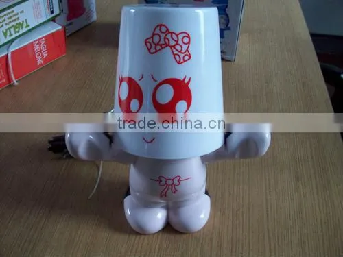 plastic cartoon table lamp