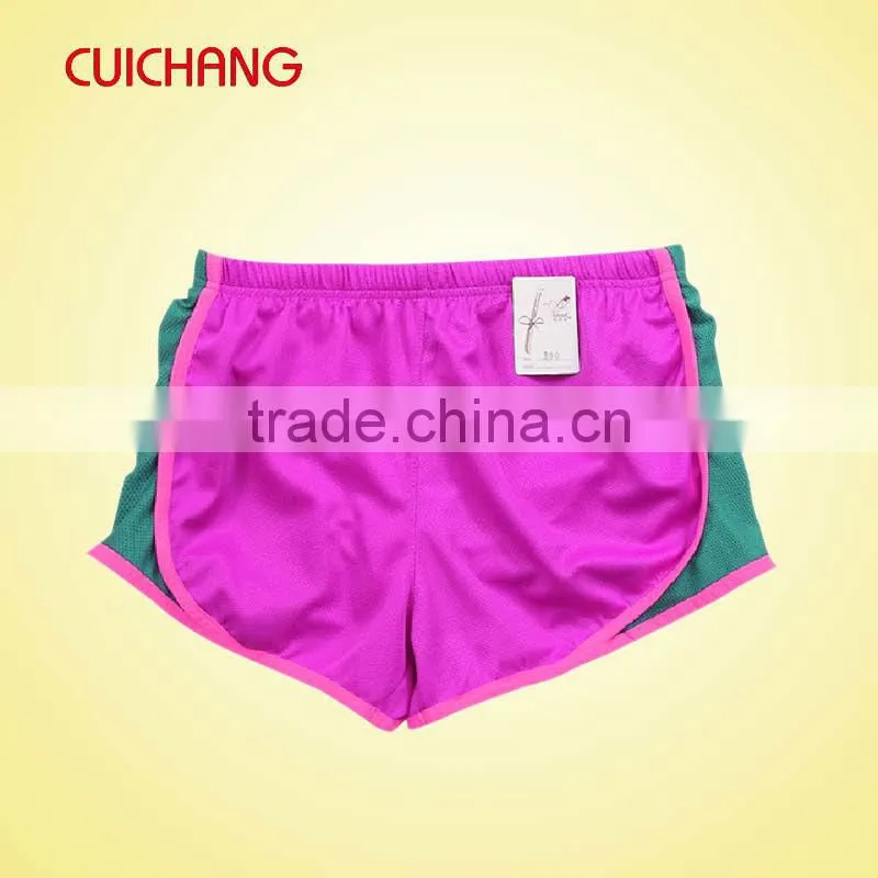 100% cotton mens running shorts,red running short, new design short