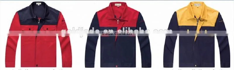 Customized manufactorying long-sleeve workwears mender mechanic workers uniform