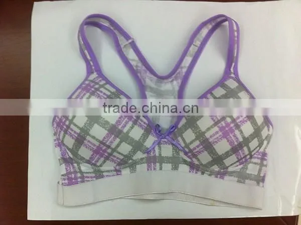 Scotland style women push up sports bra bulk buy