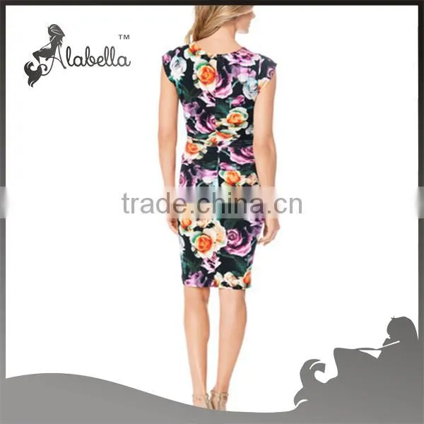 Long Sleeve Maternity Daily Wear Pregnant Dress
