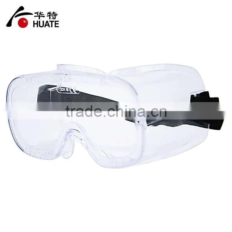 Eyewear safety goggles with ventilation holes