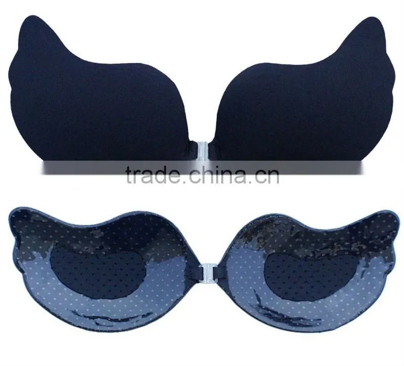 lightweight sexy invisible deep V gel bra