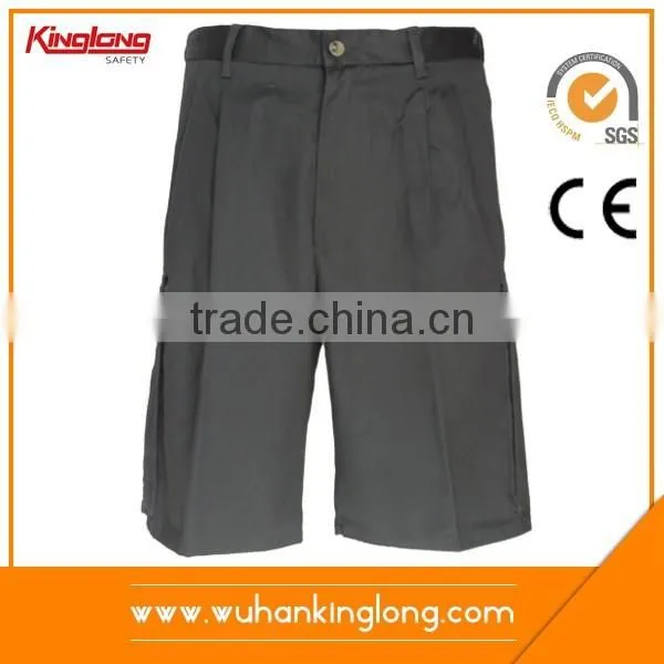 100%cotton 240GSM demin mens grey cheap mens work shorts