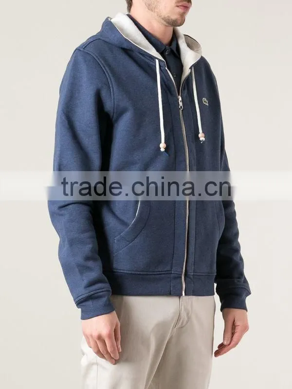 Custom made screen print zip up hoodies wholesale