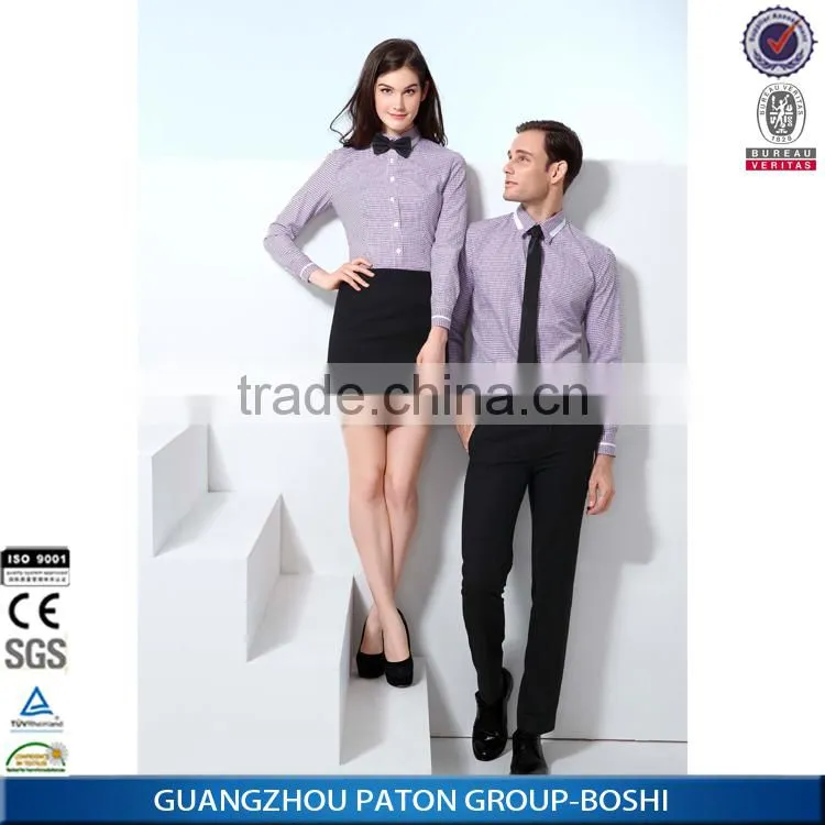 Bulk Fashion latest cotton ladies latest office uniform design