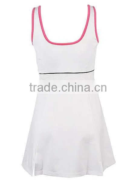Customized Adult/Child Tennis Dress women cheap Plain Tennis Dresses