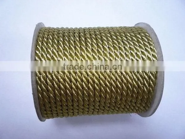 Top quality hot-sale nylon twisted cord with barb metal end